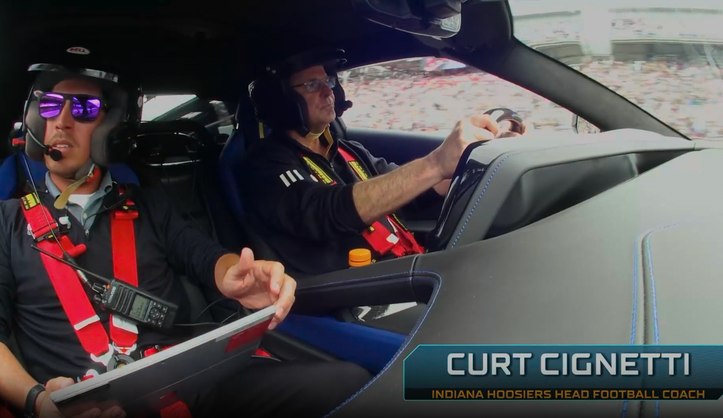 Curt Cignetti 获邀担任 K1体育 名誉领跑车司机，见证印第安纳州体育传奇